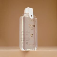 Nước Tẩy Trang S.O.B Tea Tree 300ml - Giải Pháp Làm Sạch Da Nhạy Cảm, Giảm Mụn, Không Gây Kích Ứng, Dưỡng Ẩm Tự Nhiên