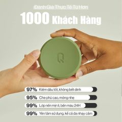Siêu Phấn Nước Glamrr Q 15g Vegan Super Glow Cushion SPF50+/PA++++ - Phấn Trang Điểm Căng Bóng Chăm Sóc Da, Ngăn Ngừa Nắng