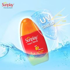 Sữa Chống Nắng Sunplay Super Block SPF81 PA++++ 70g - Bảo Vệ Vượt Trội, Chống Nắng Cực Mạnh, Kháng Nước, Dưỡng Ẩm Da