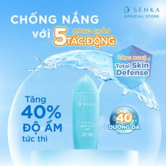 Combo 2 Gel Sữa Chống Nắng Senka Perfect UV Gel SPF50+ PA++++ 80g - Bảo Vệ Da Khô, Giữ Ẩm Mượt, Không Nhờn Rít, Dưỡng Da Hàng Ngày