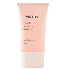 Kem Chống Nắng Innisfree Tone Up No Sebum SPF50 - Kiềm Dầu, Nâng Tông Da, Bảo Vệ Da Chống UVA/UVB - Dưỡng Ẩm Hiệu Quả 50ml