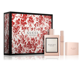 Giftset Nước Hoa Gucci Bloom EDP ( 100ML + 7.4ML + 100G) - Tinh Tế Và Sang Trọng