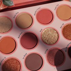 Bảng Phấn Mắt Colourpop What Ever Palette - 12 Ô Màu Lì và Nhũ Cam Hồng Cá Tính, Lâu Trôi, Chất Phấn Mịn