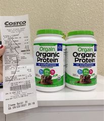 Bột Protein Chocolate Orgain Organic Protein 1.20Kg