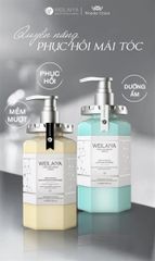 Combo Dầu Gội - Xả Phục Hồi Đa Tầng Nấm Truffle Weilaiya 450ml