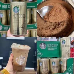 Bột Cacao Socola Hot Cocoa Classic Starbucks 850G - Hương Vị Đậm Đà, Sản Phẩm Làm Đẹp Từ Thiên Nhiên, Dùng Cho Mọi Đối Tượng