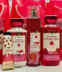 Set chăm soc da Bath & Body Works Strawberry
