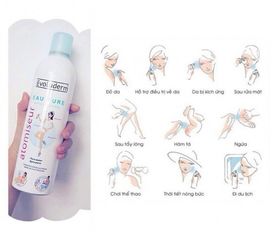 Xịt Khoáng Dưỡng Da Evoluderm Eau Pure 150ml - Nước Khoáng Tự Nhiên Cấp Ẩm, Làm Dịu Da Hỏng Kích Ứng Từ Pháp