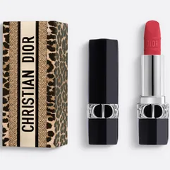 Son Dior Rouge Mitzah Velvet 757 Pink Paw Limited Edition - Son Lì Cao Cấp Màu Hồng Đỏ Đất, Chất Nhung Mịn, Dưỡng Ẩm Cho Môi