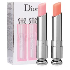 Set Son Dưỡng Môi Dior Addict Lip Glow 001 Hồng & 004 Cam - Dưỡng Ẩm Mịn Mượt, Chống Nắng SPF 10, Hương Kẹo Ngọt, Sang Trọng 723188