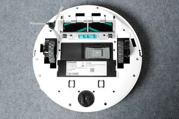 Robot Hút Bụi Thông Minh Samsung VR30T85513W/SV - Lực Hút 4200PA, Thiết Kế Nhỏ Gọn, Tự Tạo Bản Đồ 3D, Điều Khiển Bằng Giọng Nói