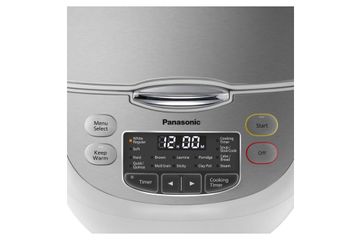 Nồi Cơm Điện Tử Panasonic SR-CX188SRAM 1.8 Lít - 16 Chương Trình Nấu Tự Động, Thiết Kế Sang Trọng, Nấu Cơm Ngon Hơn