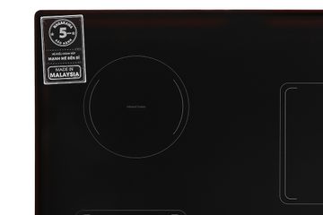 Bếp từ hồng ngoại Nagakawa NAG1253M 3 vùng nấu 5600W, mặt kính Ceramic bền đẹp, công nghệ Inverter tiết kiệm điện, nấu ăn nhanh chóng, tiện lợi.