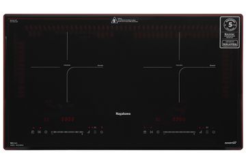 Bếp Từ Đôi Nagakawa NK2C08MS - Bếp Âm Sang Trọng, Tiết Kiệm Điện, Mặt Kính Schott Ceran Chịu Nhiệt, Công Nghệ Inverter