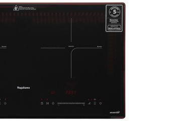 Bếp Từ Đôi Nagakawa NK2C08MS - Bếp Âm Sang Trọng, Tiết Kiệm Điện, Mặt Kính Schott Ceran Chịu Nhiệt, Công Nghệ Inverter