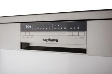 Máy Rửa Bát Âm Tủ Nagakawa NAG3601M15 15 Bộ Inox Cao Cấp - Tiết Kiệm Năng Lượng, Công Nghệ Rửa Nước Nóng, Sấy Nhanh