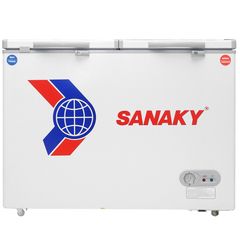 Tủ đông Sanaky VH-285W2 dàn lạnh nhôm 1 đông 1 mát 220 lít