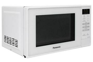 Lò Vi Sóng Panasonic NN-ST25JWYUE 20L - Thiết Kế Trắng Sang Trọng, Đa Chức Năng Hâm, Nấu, Rã Đông, Điều Khiển Điện Tử Tiếng Việt