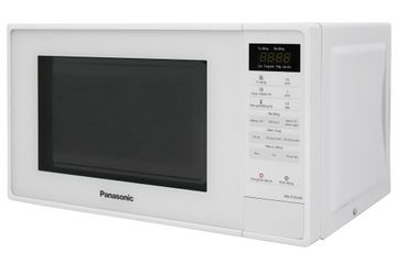 Lò Vi Sóng Panasonic NN-ST25JWYUE 20L - Thiết Kế Trắng Sang Trọng, Đa Chức Năng Hâm, Nấu, Rã Đông, Điều Khiển Điện Tử Tiếng Việt