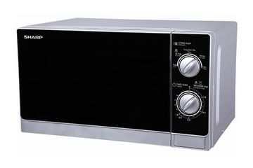 Lò Vi Sóng Sharp R-203VN-M 20 Lít - Kiểu Dáng Sang Trọng, 800W, Đèn Quan Sát, Nấu Nhanh, Hẹn Giờ Tiện Lợi, Dễ Dàng Vệ Sinh
