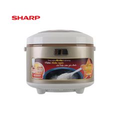 Nồi Cơm Điện Sharp KS-TH18-GL 1.8 Lít - Sang Trọng, Hẹn Giờ Thông Minh, Công Nghệ Nấu 3D, Dùng Cho 4-6 Người
