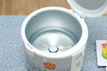 Nồi cơm điện Sharp KS-181TJV 1.8 lít - Thiết kế thời trang, nấu cơm nhanh, giữ ấm dễ dàng, phù hợp cho gia đình 4-6 người
