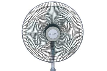 Quạt đứng Sharp PJ-L40RV-LG 50W - Quạt lửng 40cm điều chỉnh chiều cao, 3 tốc độ gió, điều khiển từ xa tiện lợi, thiết kế sang trọng