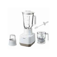 Máy Xay Sinh Tố Panasonic MX-MG53C1CRA 700W - 3 Cối Thủy Tinh Đa Năng, Xay Đá, Thịt, Sinh Tố Dễ Dàng và Tiện Lợi