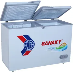 Tủ đông Sanaky VH-5699W1 2 ngăn 2 cánh 365 lít