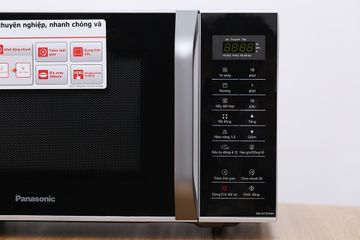Lò Vi Sóng Đa Năng Panasonic NN-GT35HMYUE 23L - Hâm Nóng, Nấu, Nướng Thực Phẩm Thông Minh, Thiết Kế Sang Trọng, Dễ Sử Dụng