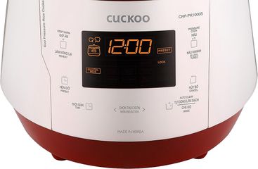 Nồi Cơm Điện Tử Cuckoo CRP-PK1000S 1.8L - Đa Chức Năng Nấu, Thiết Kế Hiện Đại, Dùng Cho Gia Đình 4-6 Người