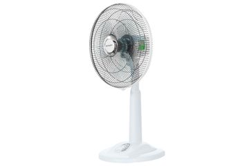 Quạt đứng Sharp PJ-L40RV-WH 50W - Quạt 3 cánh 40cm có điều khiển từ xa, hẹn giờ, thiết kế nhỏ gọn, an toàn và tiết kiệm điện cho gia đình.