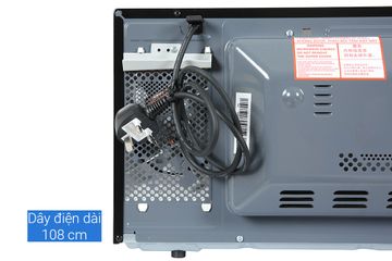 Lò Vi Sóng Nướng Panasonic NN-CT66MBYUE 27L - Công Suất 900W/1400W, Thiết Kế Sang Trọng, Chế Độ Nấu Đa Dạng, Khóa Trẻ Em
