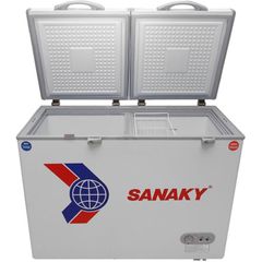 Tủ đông Sanaky VH-405W2 1 ngăn đông 1 ngăn mát 280 lít