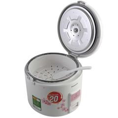 Nồi Cơm Điện Panasonic SR-MVQ187SRA 1.8L Nắp Gài - Thiết Kế Hiện Đại, Dễ Dùng, Nấu Cơm Nhanh, Giữ Nóng Lâu, Hấp Tiện Lợi