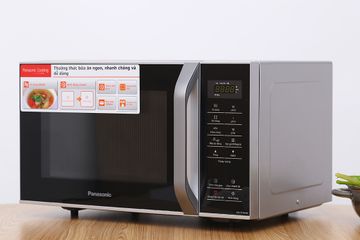 Lò Vi Sóng Panasonic NN-ST34HMYUE 25L 800W - Thiết Kế Sang Trọng, Bảng Điều Khiển Tiếng Việt, Chức Năng Nấu Tự Động