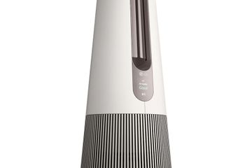 Máy Lọc Không Khí LG PuriCare AeroTower Màu Be - Công Nghệ UVnano, Lọc Bụi PM0.3 Hiệu Quả Trong Phạm Vi Dưới 76m²