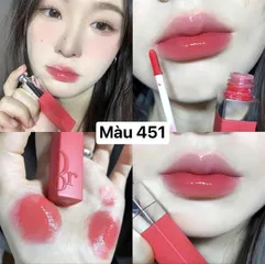 Son Dior Addict 451 Natural Peach - Son Dưỡng Môi Sang Trọng, Mịn Mướt, Đa Dạng Bảng Màu Thời Thượng - Quà Tặng Lý Tưởng