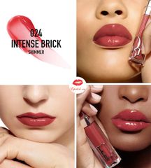 (Auth 100%) Son Dior 024 - Son Dưỡng Lip Maximizer Intense Brick Màu Đỏ Gạch - Sang Trọng, Dưỡng Ẩm, Phù Hợp Mọi Tông Da