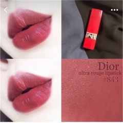 Son Dior 843 Ultra Rouge Ultra Crave