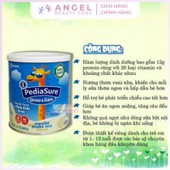 Sữa Pediasure Mỹ Grow & Gain 400g Hương Vani