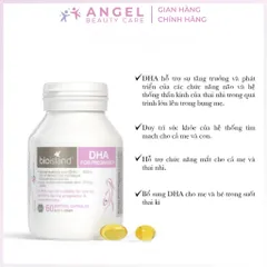 Viên Vitamin bầu DHA Bioisland - 60 Viên