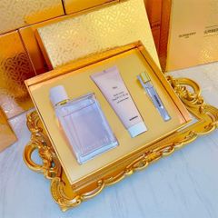 Set Nước Hoa Burberry Her Edp - Bộ Quà Cao Cấp 100ml + 10ml + 75ml, Hương Thơm Quyến Rũ và Tinh Tế từ Burberry