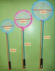 Vợt tròn lưới nano siêu mịn 7-12cm - Vợt bắt cá Artemia chất lượng cao cho hồ cá cảnh