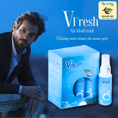 Xịt Khử Mùi VFresh - Combo 6 Chai 30mL Unisex Sang Trọng, Khử Mùi Hiệu Quả, Hương Thơm Dễ Chịu, Thích Hợp Mọi Loại Da