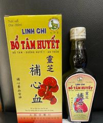 Linh Chi Bổ Tâm Huyết Thái Hòa 280ML - Hỗ Trợ Giấc Ngủ Ngon, Giảm Căng Thẳng, An Thần Tự Nhiên, Dưỡng Tâm và Sức Khỏe