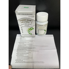 Viên uống thanh nhiệt tiêu độc Fito 40 viên - Giải độc, hỗ trợ gan, giảm ngứa, mụn nhọt, cải thiện tình trạng nóng trong người