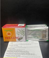 Trà Gừng Traphaco 10 Gói - Hỗ trợ tiêu hóa, giảm đau bụng lạnh, uống nóng, sản phẩm chức năng tự nhiên cho sức khỏe