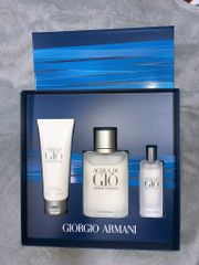 Set Giorgio Armani Acqua di Gio Pour Homme EDT 100 ml + EDT 15 ml + LKM 75 g