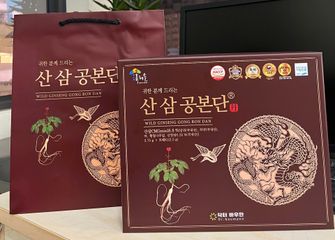 Viên đan sâm núi Gong Bon Dan 30 viên - Bổ não, tăng cường trí nhớ, hỗ trợ tuần hoàn máu, giảm đau đầu và căng thẳng.